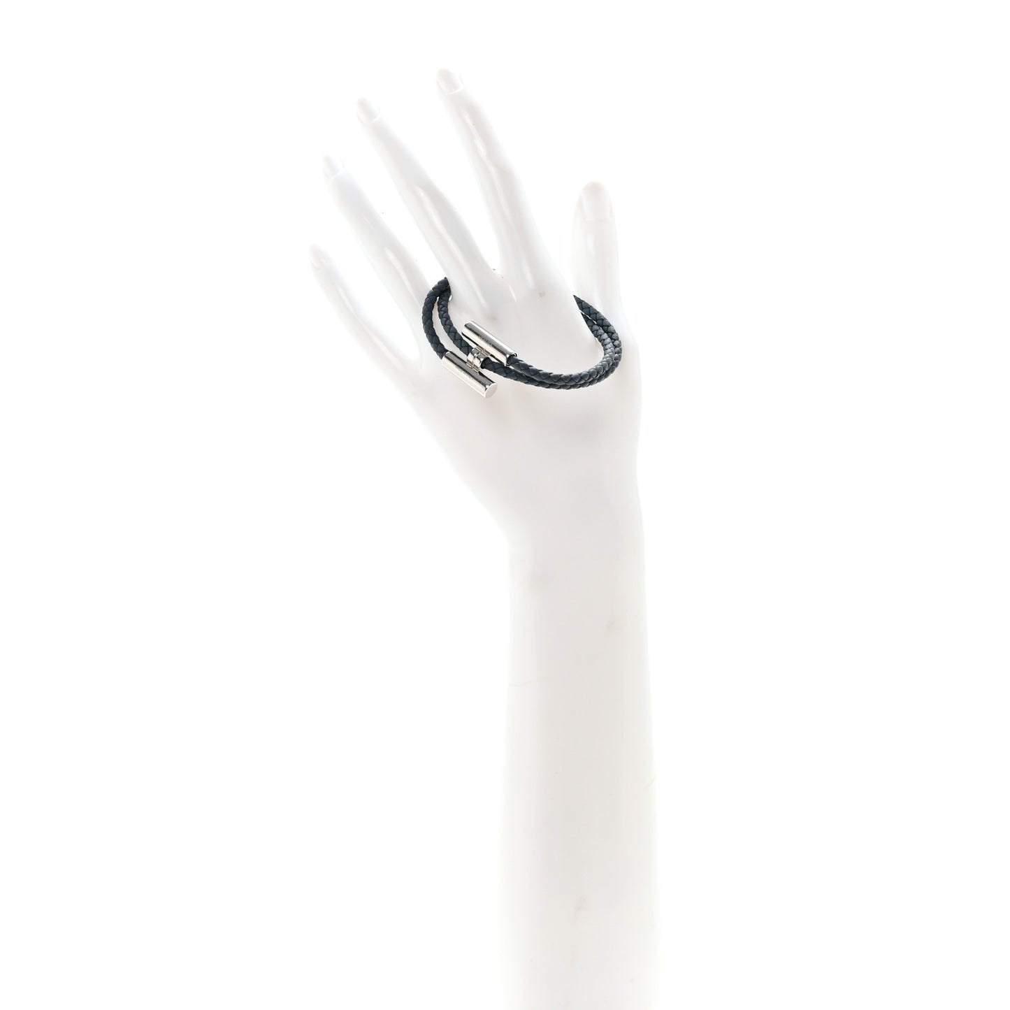 Swift Double Wrap Cord Tournis Tresse Bracelet T3 Bleu Tempete