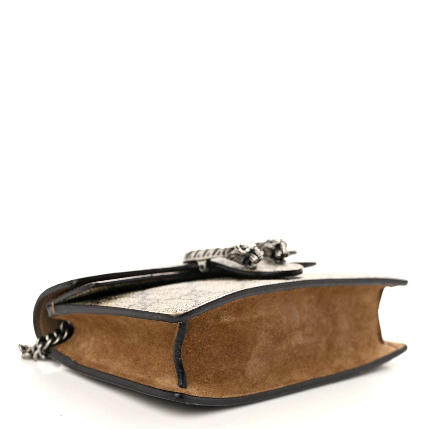 GG Supreme Monogram Super Mini Dionysus Shoulder Bag Taupe