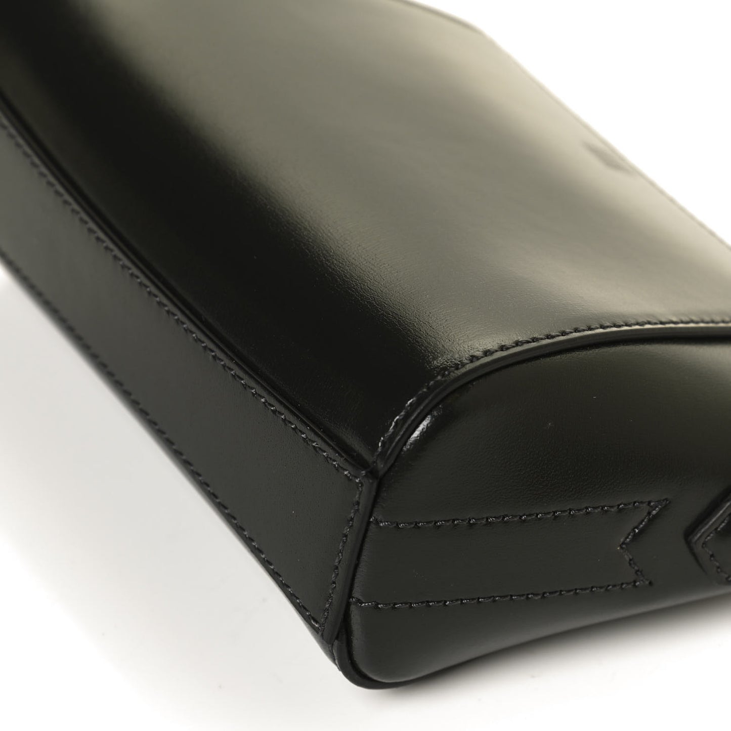 Smooth Calfskin Nano Antigona Green Forest