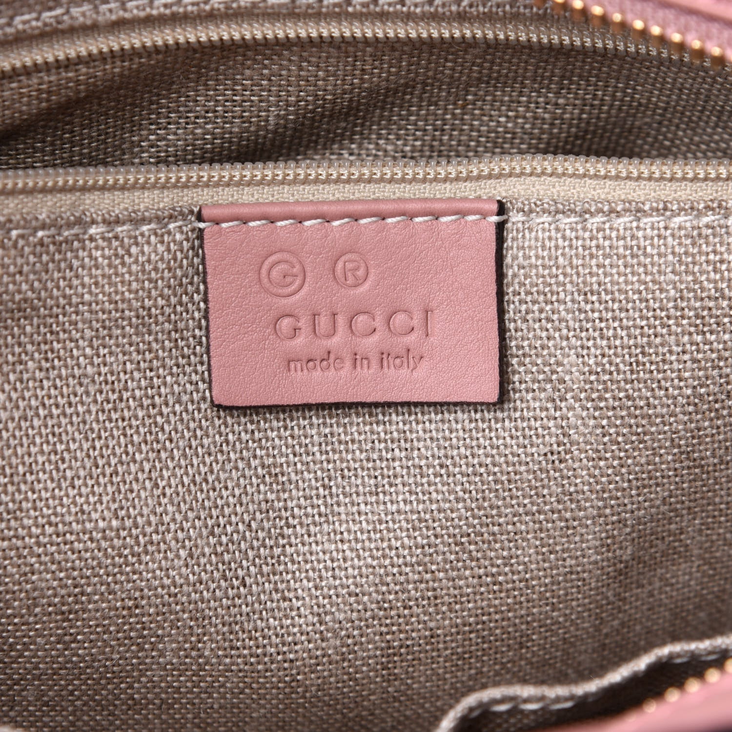 Gucci Microguccissima Small Bree Tote Soft Pink 9 of 12