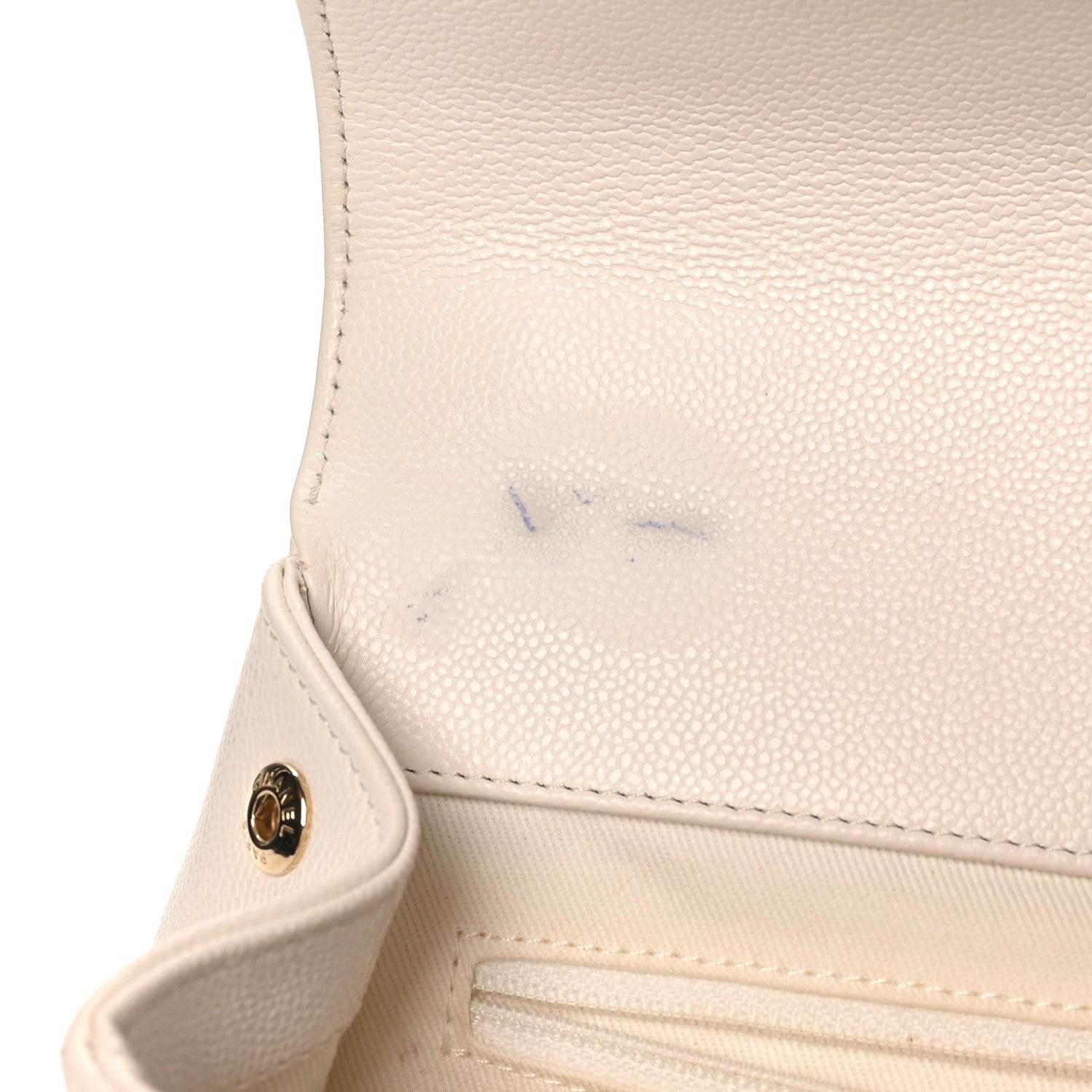 Chanel Caviar Quilted Medium Business Affinity Flap White 11 of 12