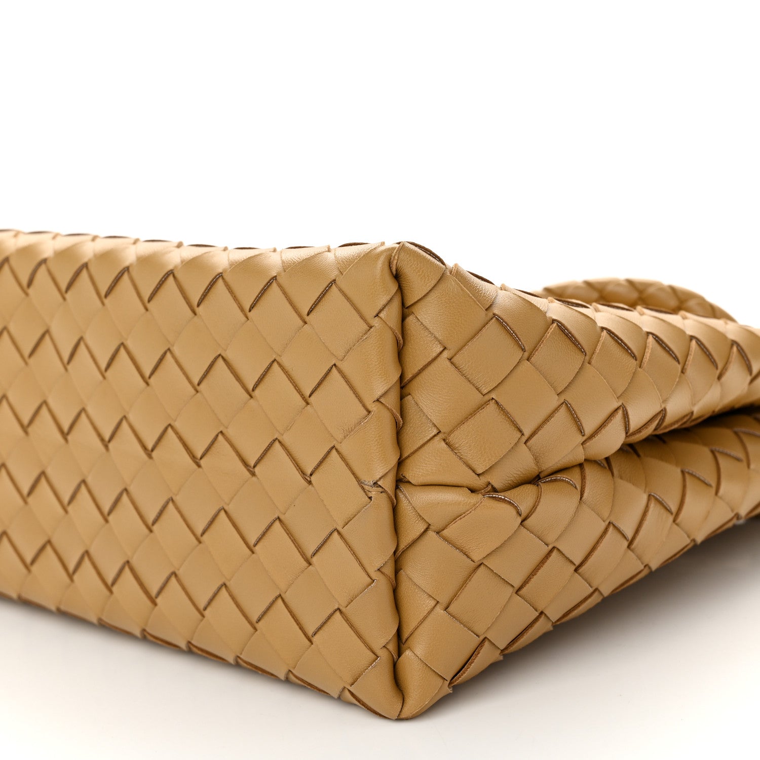 Bottega Veneta Nappa Intrecciato Medium Andiamo Shoulder Bag Dark Praline 9 of 9