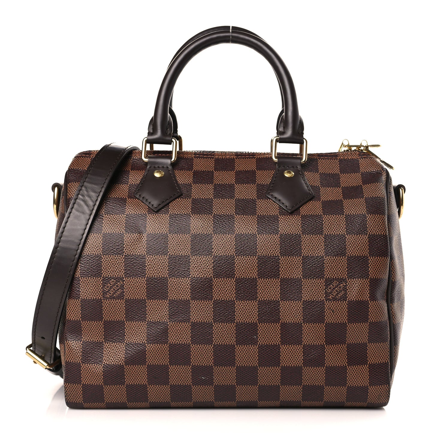 Damier Ebene Speedy Bandouliere 25