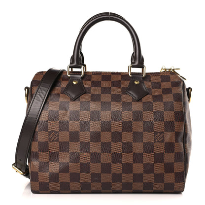 Louis Vuitton Damier Ebene Speedy Bandouliere 25 1 of 9