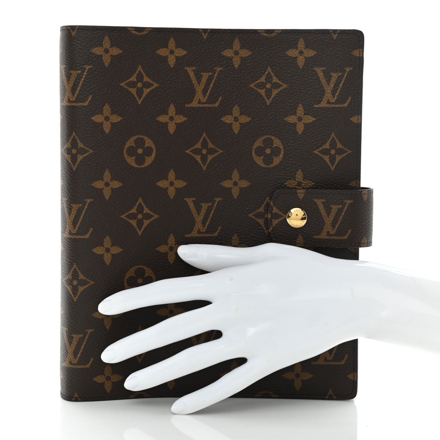 Louis Vuitton Monogram Large Ring Agenda Cover 2 of 8
