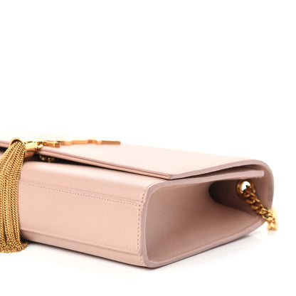 Saint Laurent Smooth Calfskin Medium Classic Monogram Kate Tassel Satchel Pink 9 of 10