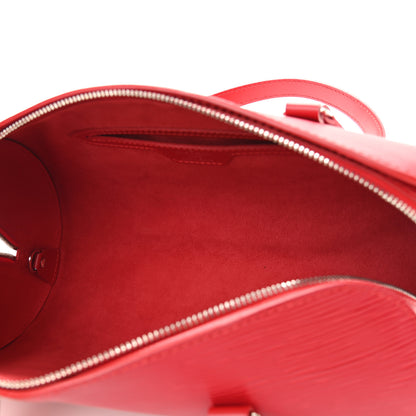 Louis Vuitton Epi Soufflot Castillan Red 5 of 10