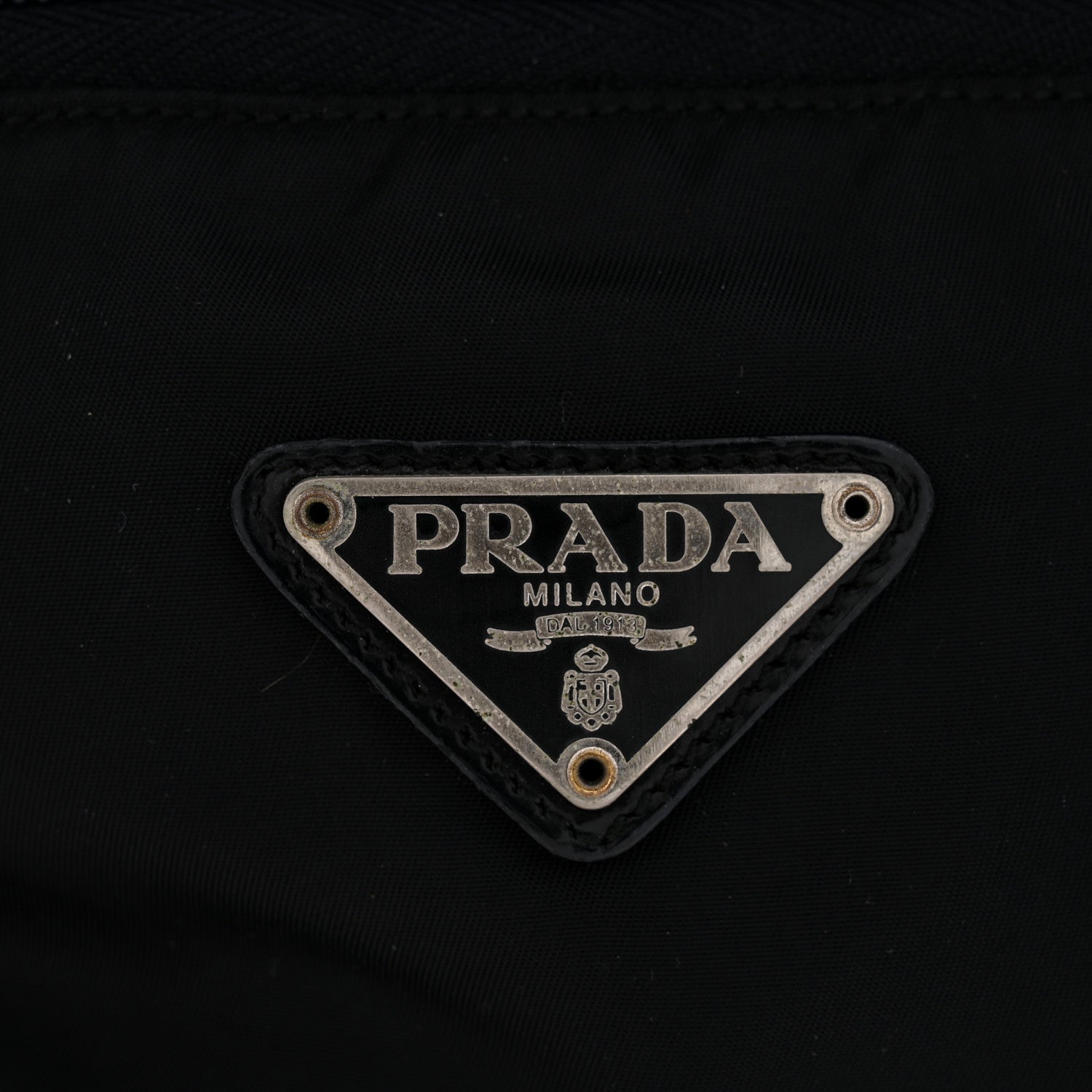 Prada Tessuto Nylon Vela Cinch Backpack Black 12 of 13