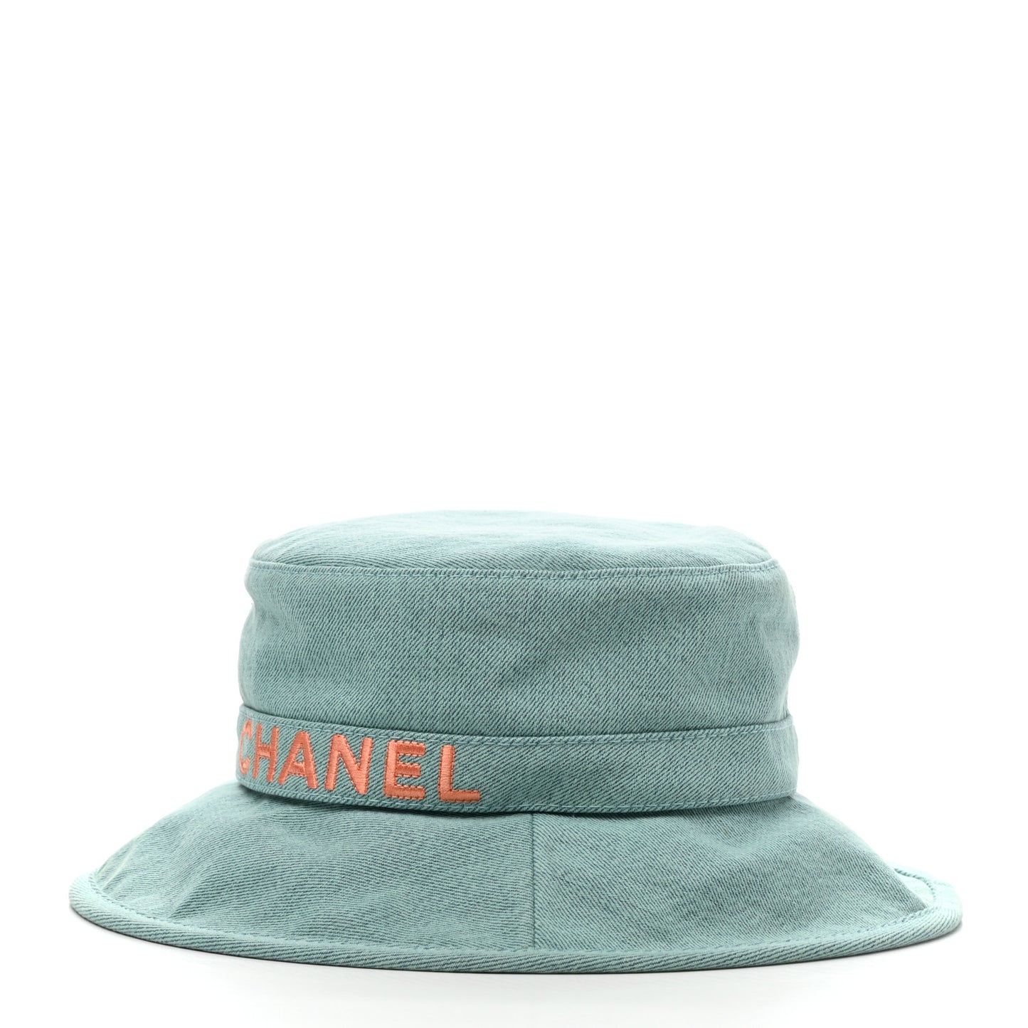 Denim Logo Bucket Hat S Light Blue