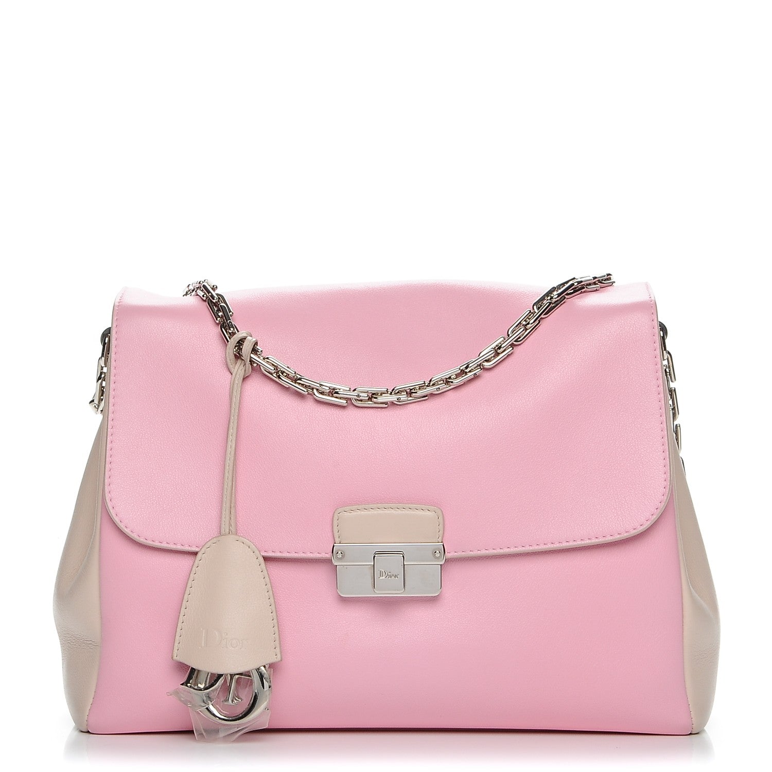 Christian Dior Calfskin Large Diorling Rose Candy 1 of 7