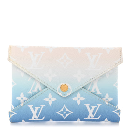 Louis Vuitton Monogram Giant By The Pool Medium Kirigami Pochette Insert Blue Mist 1 of 7