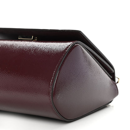 Givenchy Textured Calfskin Mini Pandora Box Chain Crossbody Bag Oxblood 10 of 12