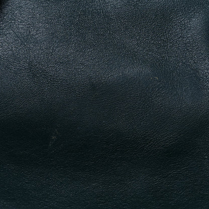 Alexander McQueen Pebbled Calfskin Large Skull Padlock Zip Around Tote Dark Green 22 of 28