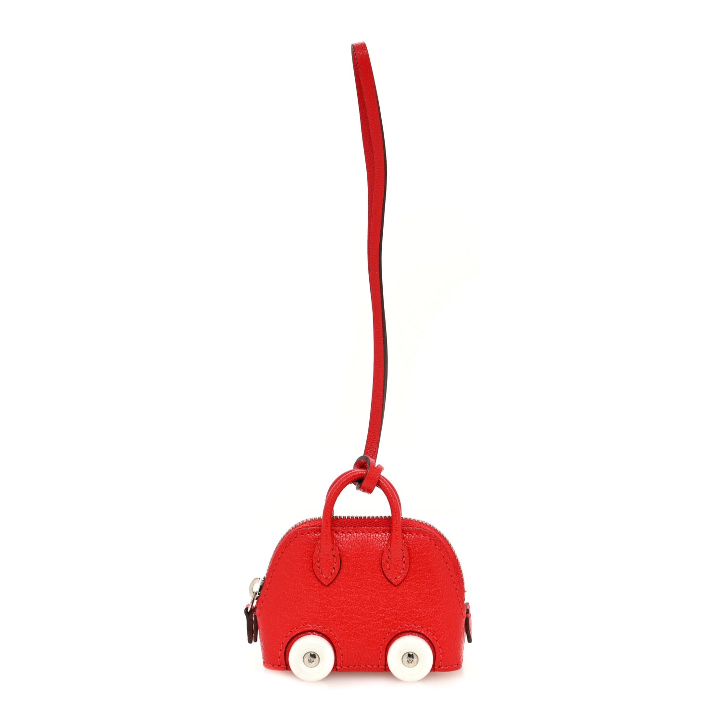 Chevre Mysore Bolide On Wheels Bag Charm Rouge de Coeur