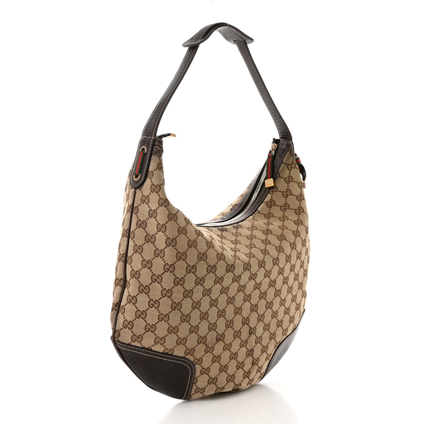 Monogram Large Princy Hobo Dark Brown