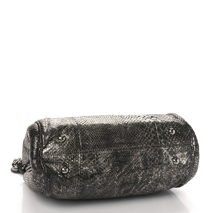 Chanel Metallic Python Small Perfect Day Tote Silver 4 of 11
