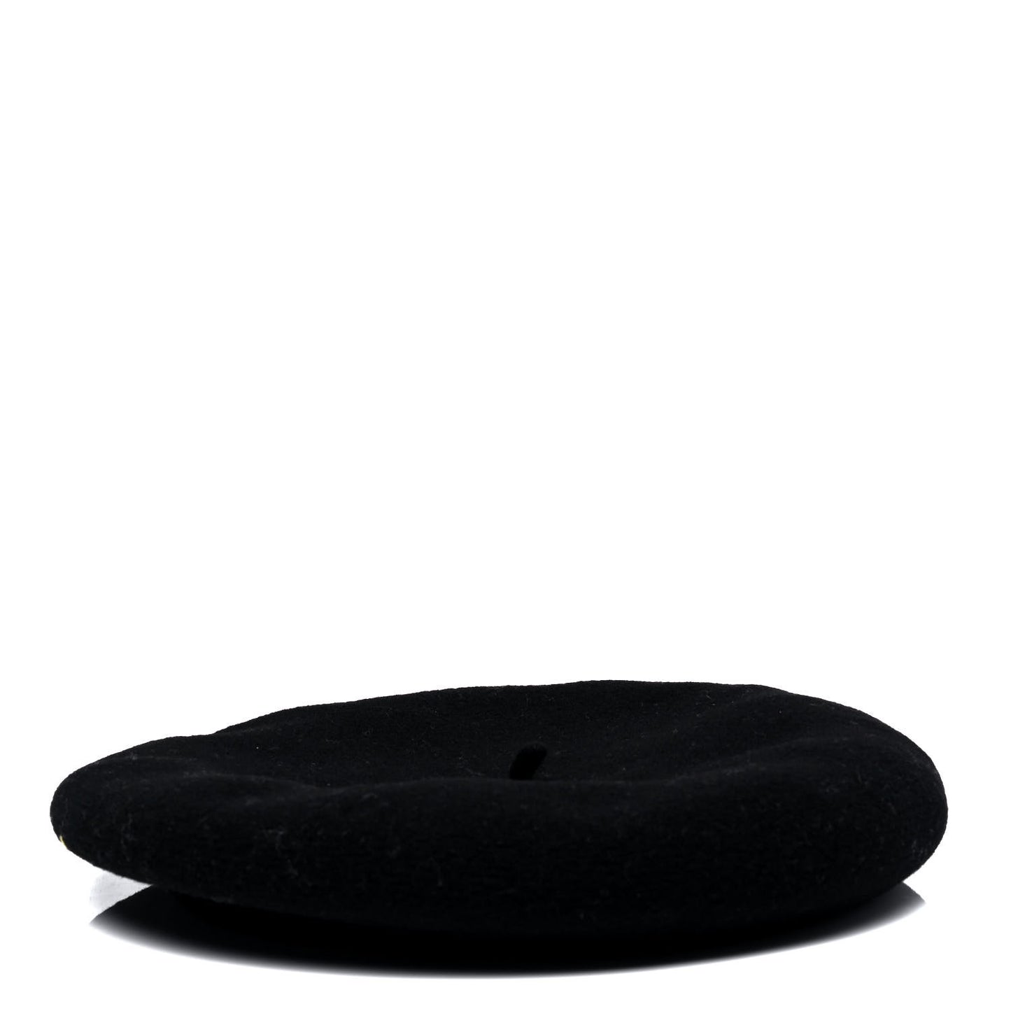 Merino Wool Clou De Sel Bonnie Beret 58 Black