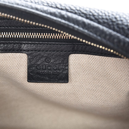 Gucci Pebbled Calfskin Large Soho Hobo Black 6 of 7