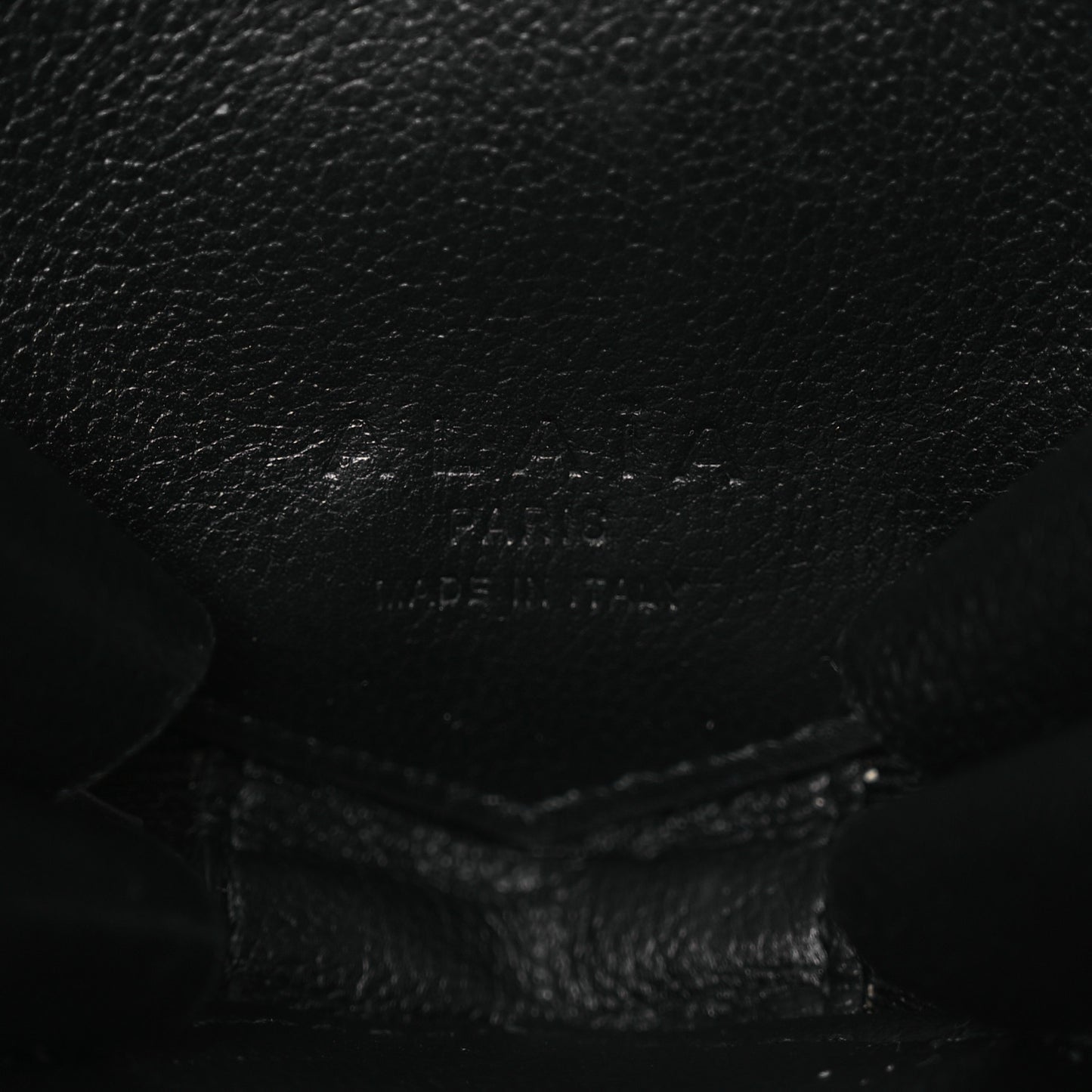 Patent Calfskin Le Coeur Bag Black