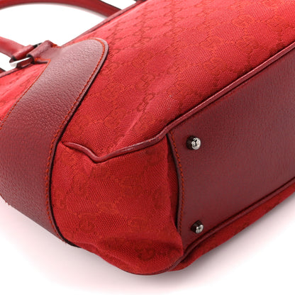 Gucci Monogram Shoulder Bag Red 10 of 11
