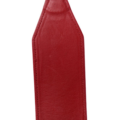 Saint Laurent Smooth Calfskin Matelasse Chevron Monogram Shopping Bag Red 7 of 15