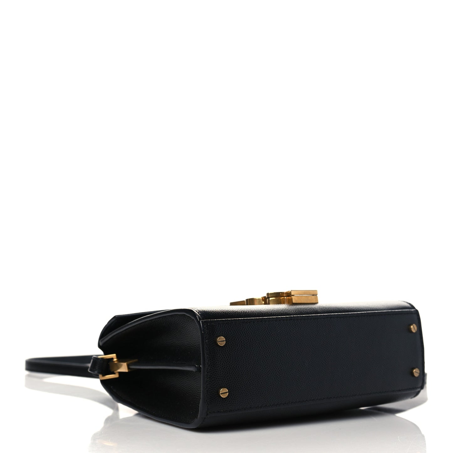 Grain de Poudre Mini Classic Monogram Cassandra Top Handle Black