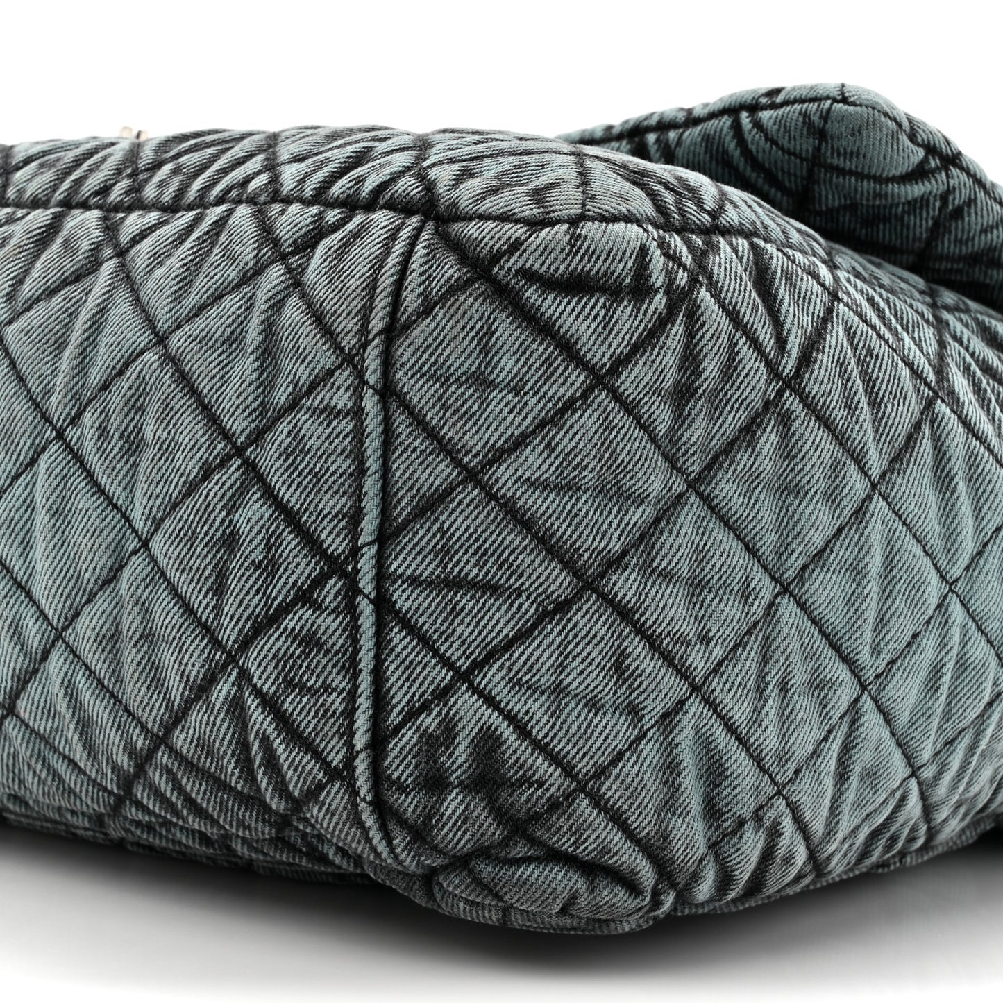 Denim Quilted Denimpression XXL Flap Blue Black