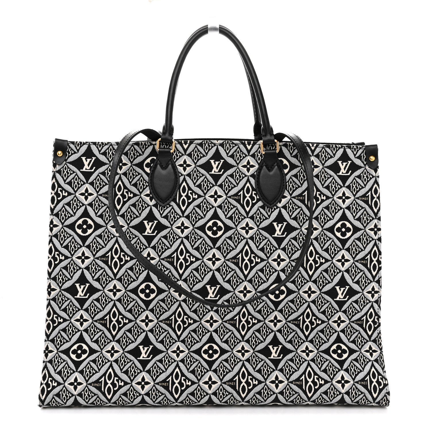 Louis Vuitton Jacquard Since 1854 Onthego GM Grey 1 of 10