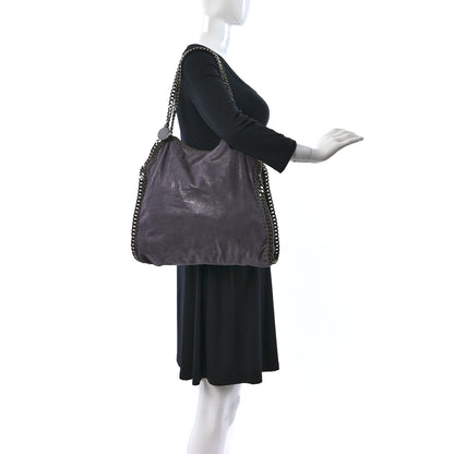 Stella McCartney Shaggy Deer Small Falabella Tote Purple 2 of 13