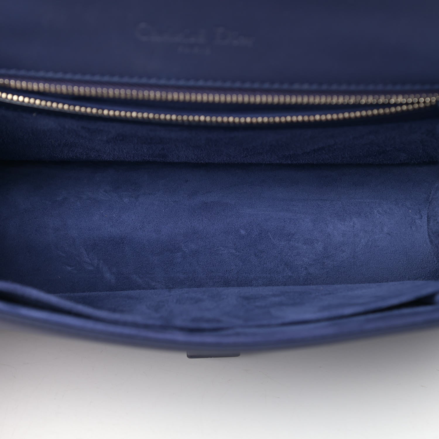 Christian Dior Ultra Matte Calfskin Medium Diorama Flap Bag Indigo 5 of 11