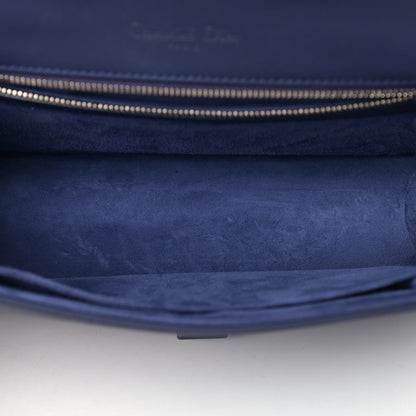 Christian Dior Ultra Matte Calfskin Medium Diorama Flap Bag Indigo 5 of 11