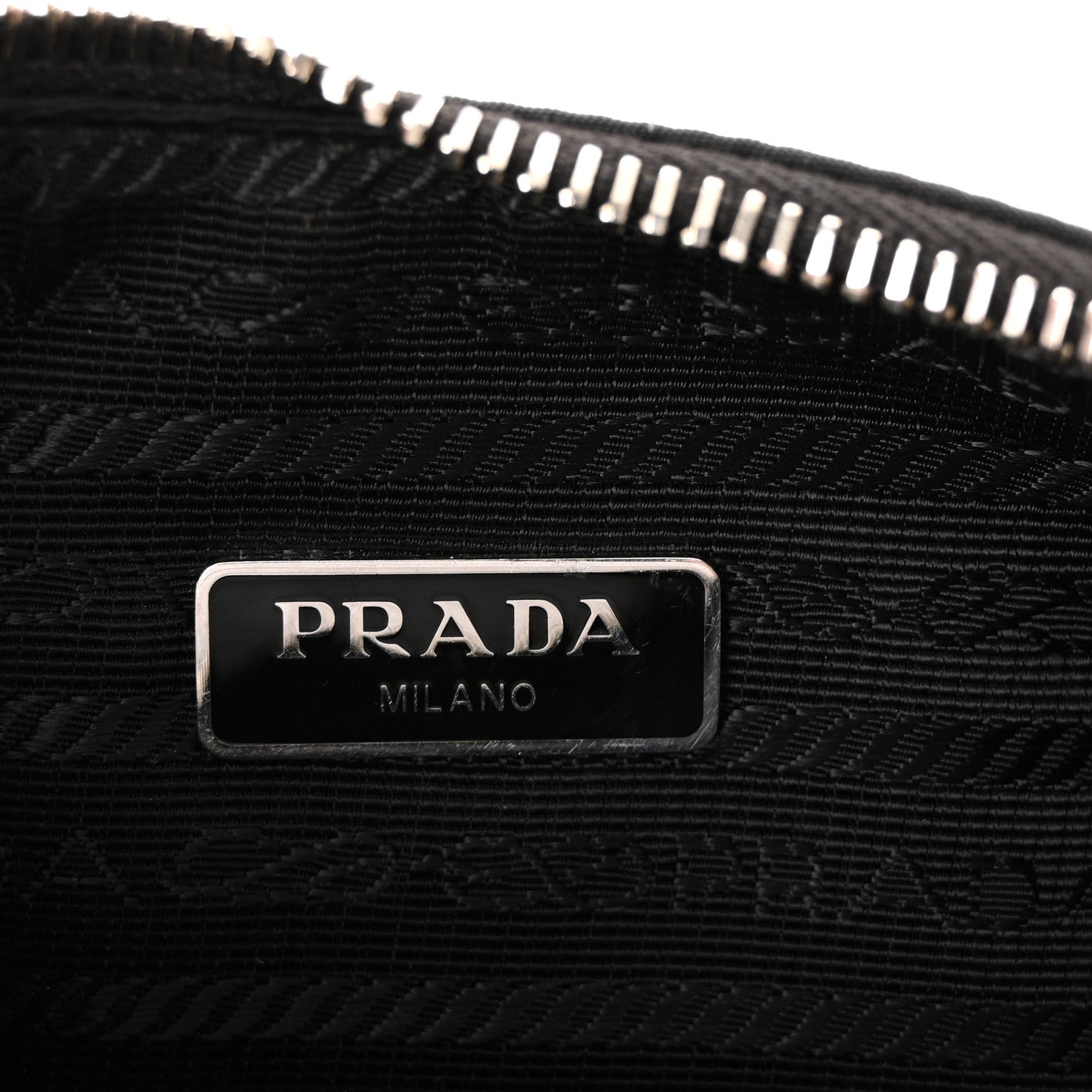 Prada Nylon Re-Edition 2005 Shoulder Bag Black 6 of 10