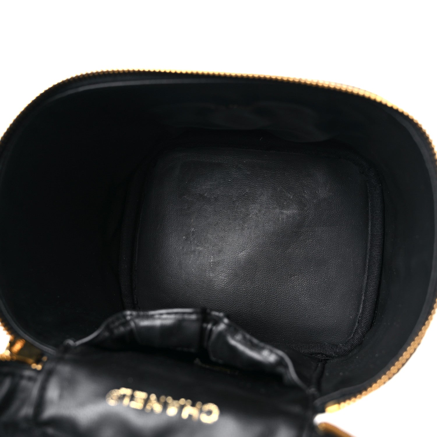 Chanel Caviar Vanity Cosmetic Case Black 5 of 10