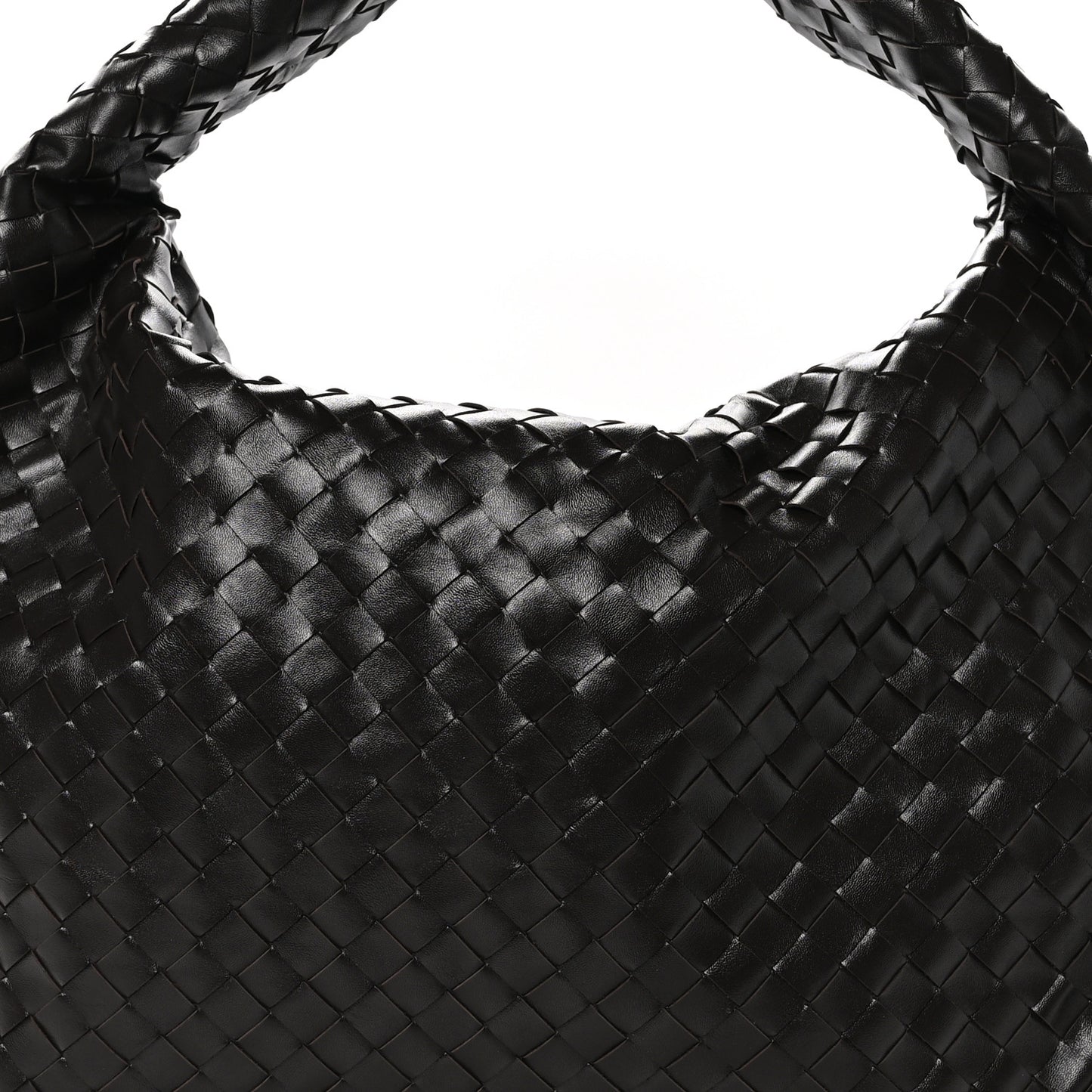 Calfskin Intrecciato Large Hop Fondant
