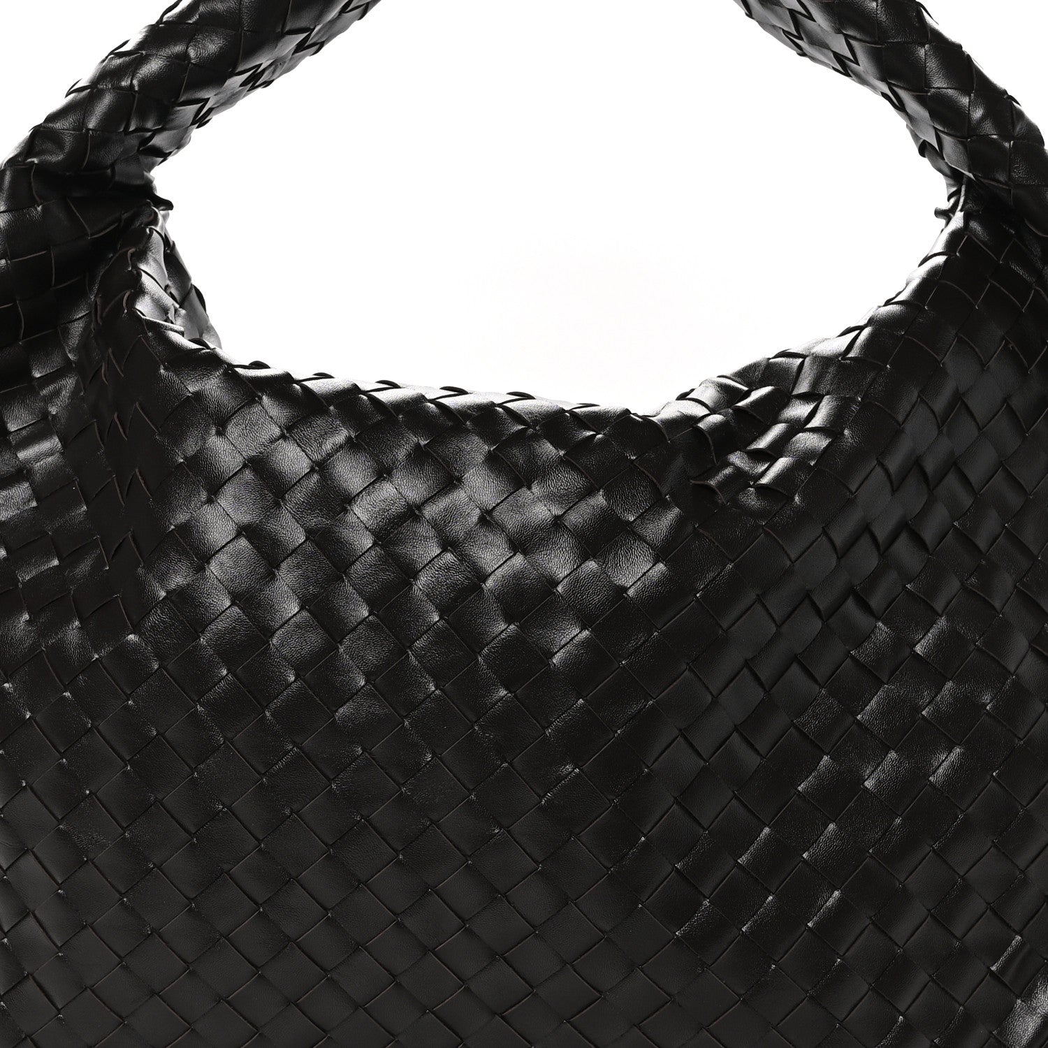 Bottega Veneta Calfskin Intrecciato Large Hop Fondant 8 of 10