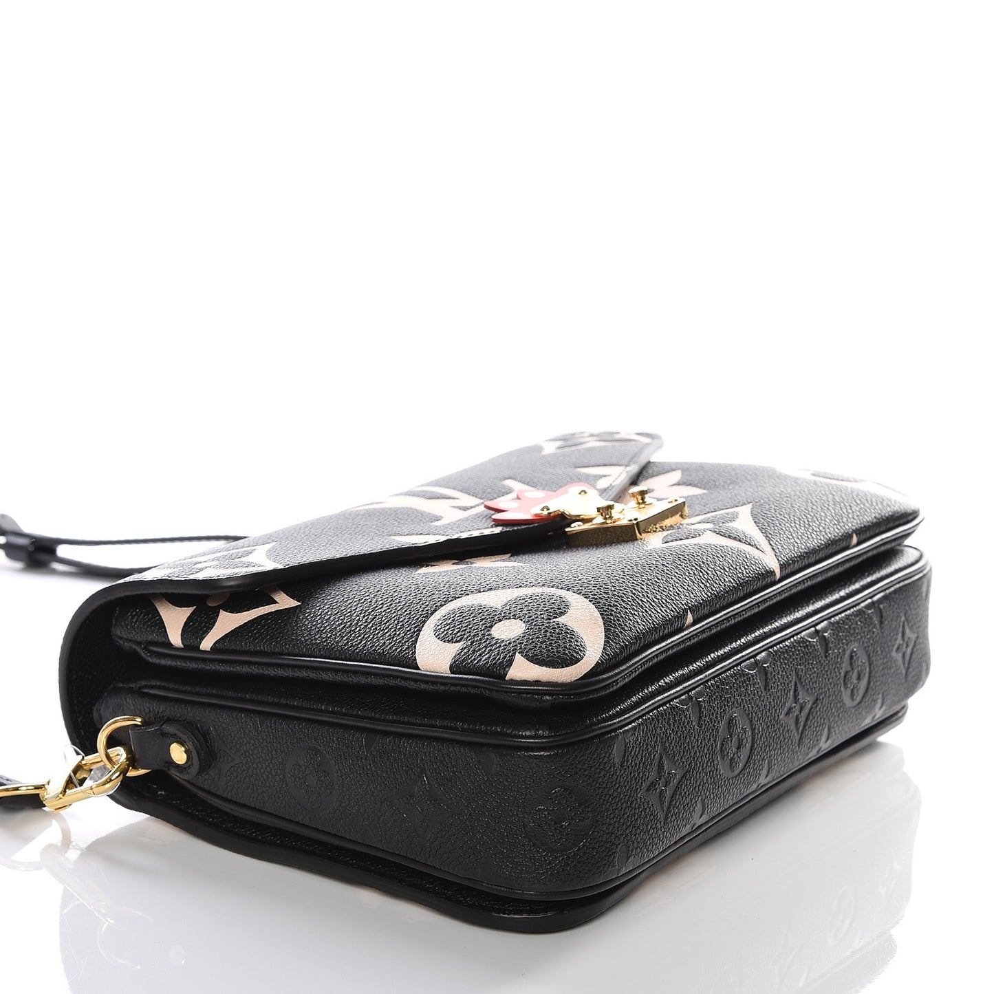 Empreinte Monogram Giant Crafty Pochette Metis Black Creme
