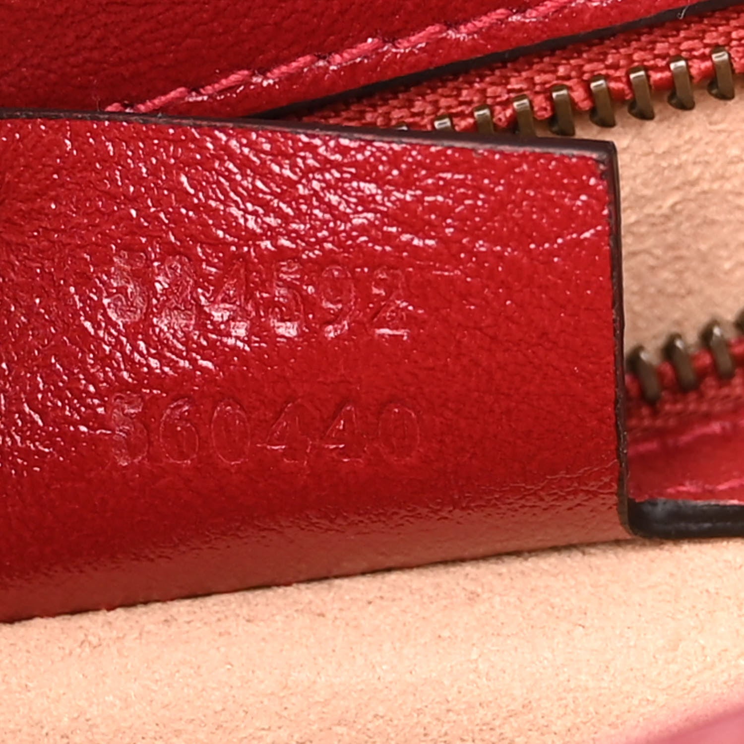 Gucci Azalea Calfskin Matelasse Heart Medium GG Marmont Slim Shoulder Bag Romantic Cerise 7 of 12