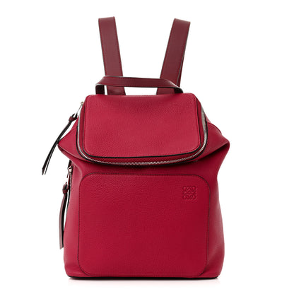 Loewe Calfskin Small Goya Backpack Raspberry 1 of 11