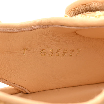 Chanel Braided Fabric Velcro Dad Sandals 36.5 Beige 9 of 13
