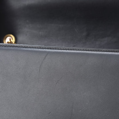 Saint Laurent Smooth Calfskin Medium Classic Monogram Kate Tassel Satchel Black 11 of 15