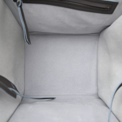 Celine Baby Grained Calfskin Medium Phantom Luggage Anthracite 5 of 11