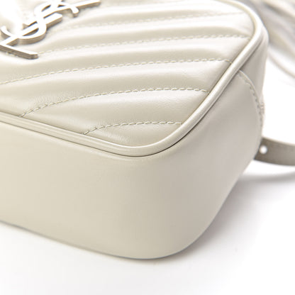 Saint Laurent Calfskin Matelasse Monogram Lou Belt Bag Crema Soft 9 of 9