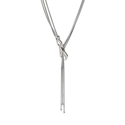 John Hardy Sterling Silver Asli Classic Chain Link Lariat Necklace 1 of 4