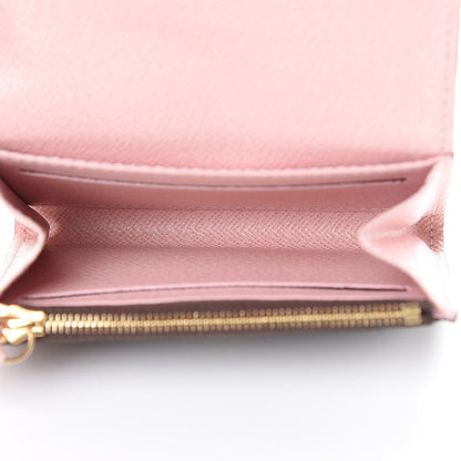 Louis Vuitton Monogram Rosalie Coin Purse Rose Ballerine 4 of 7