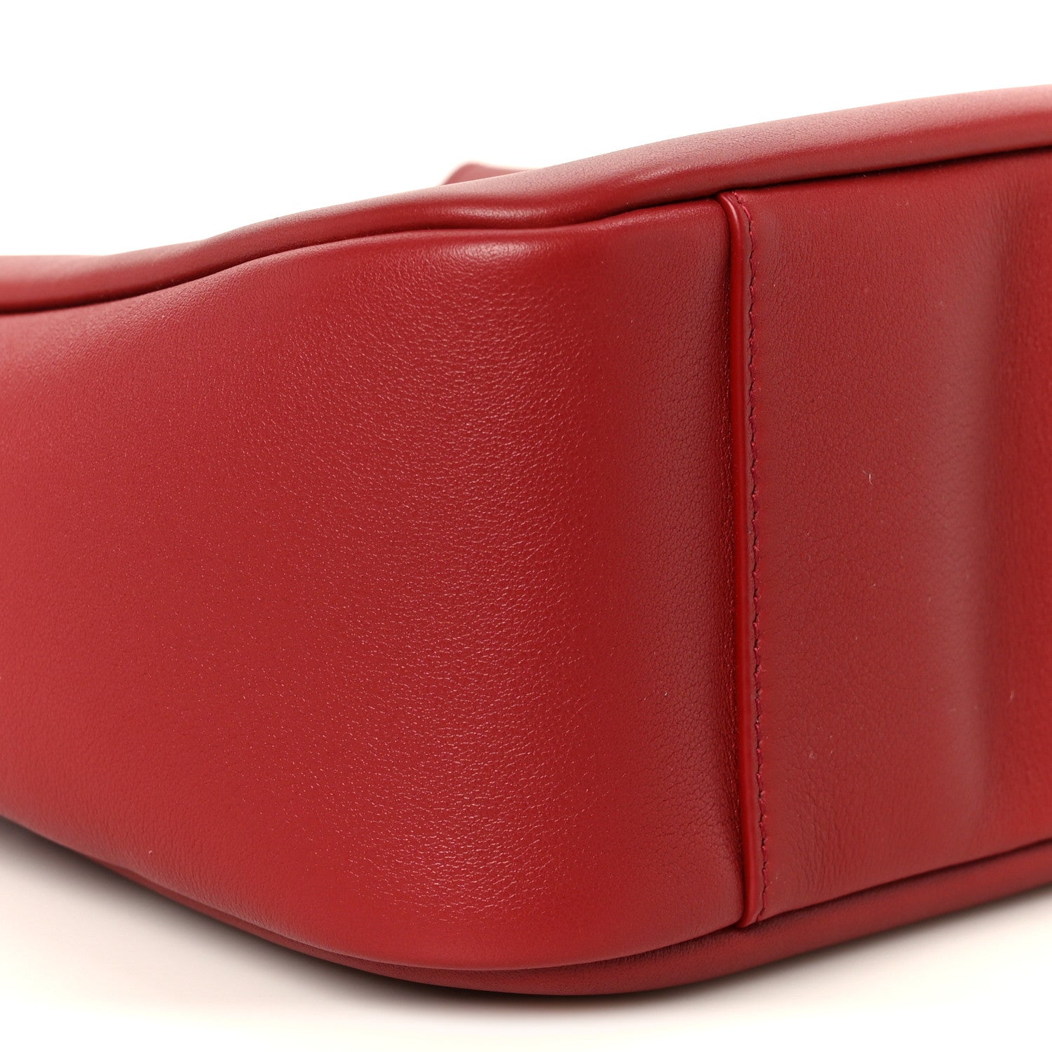Saint Laurent Smooth Calfskin Small Le 5 A 7 Soft Hobo Rouge Legion 9 of 10