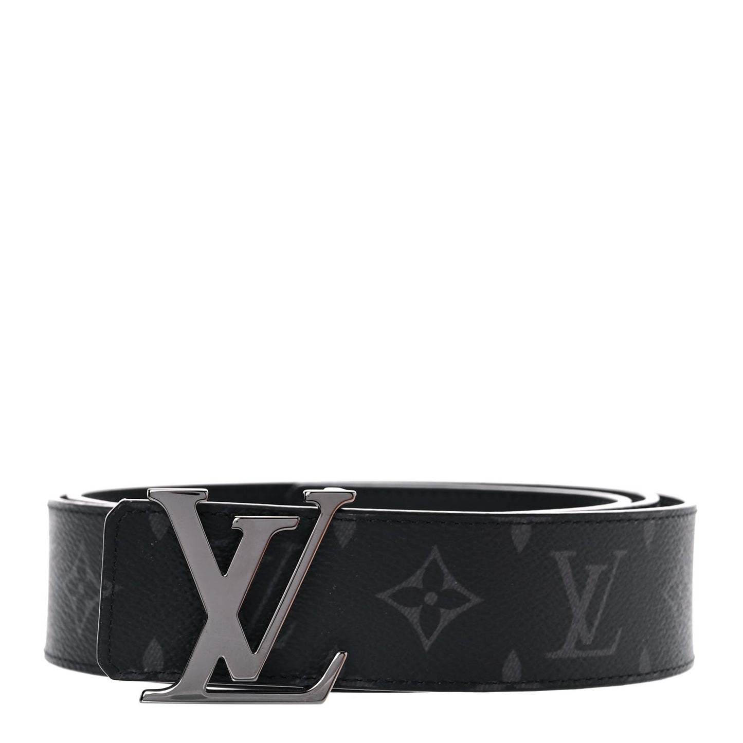 Monogram Eclipse Taigarama 40mm LV Initiales Reversible Belt 105 42 Black