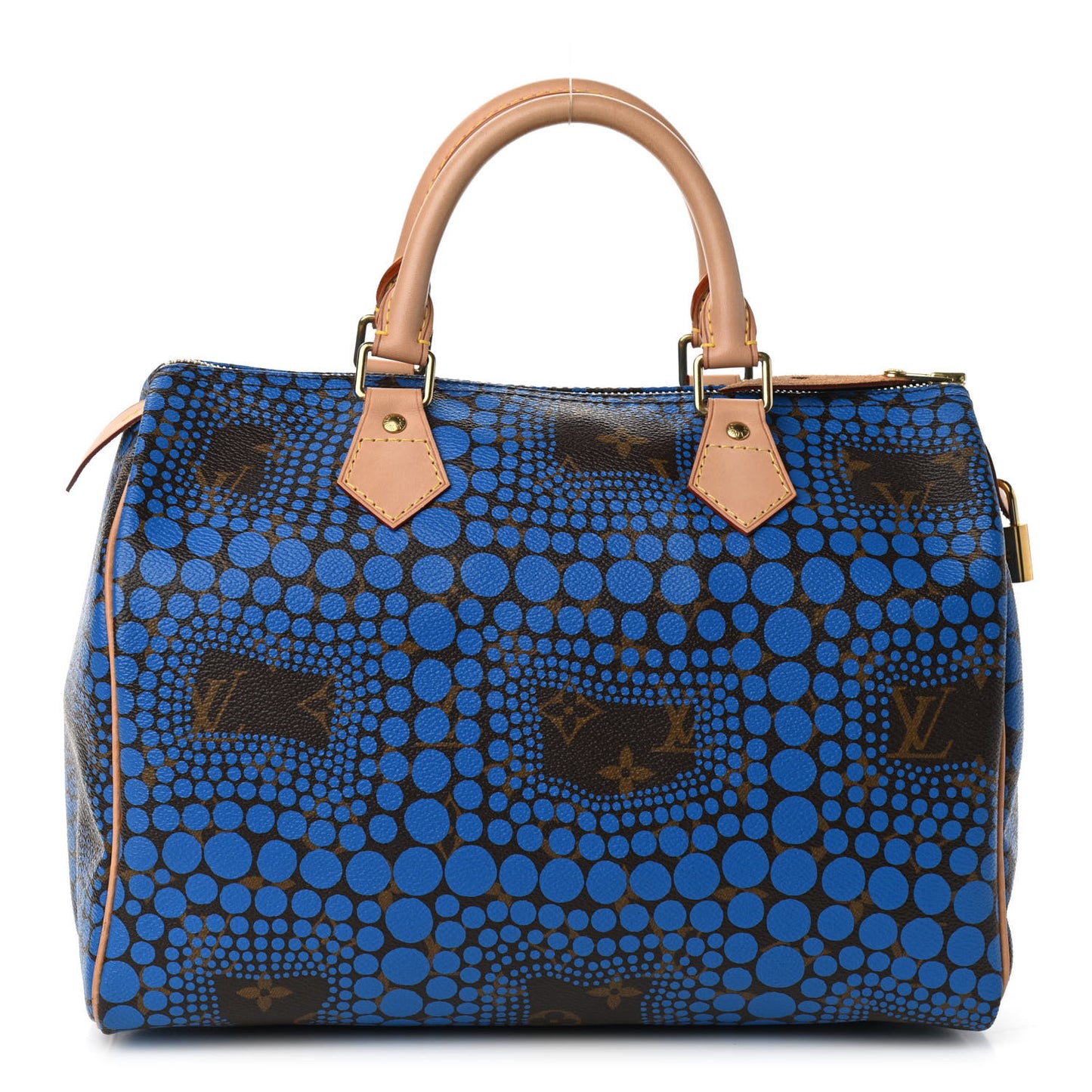 Monogram Kusama Town Speedy 30 Blue