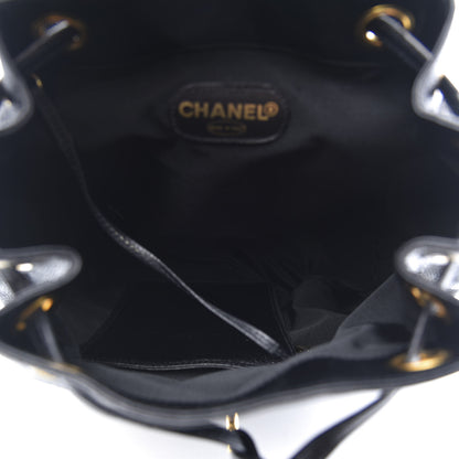 Chanel Caviar CC Backpack Black 5 of 12