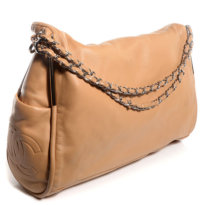 Chanel Lambskin Large Ultimate Soft Tote Beige 3 of 7