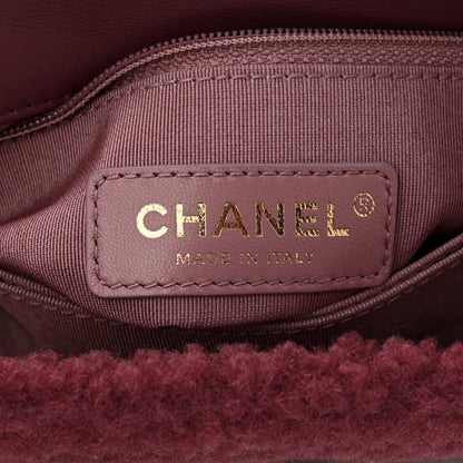 Chanel Shearling Lambskin Small Coco Handle Flap Pink 6 of 10